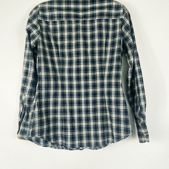 J. Crew Navy Tartan Tuxedo Button Down Shirt - Picture 4 of 6
